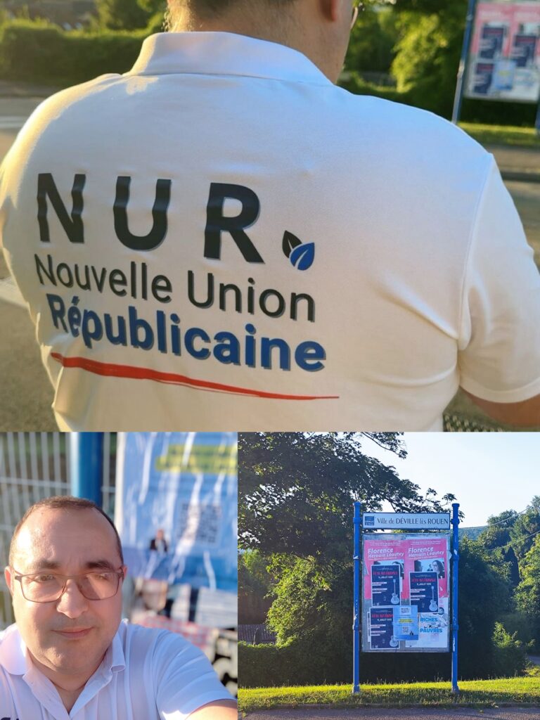 Collage à Rouen et Dévilles-lès-Rouen.