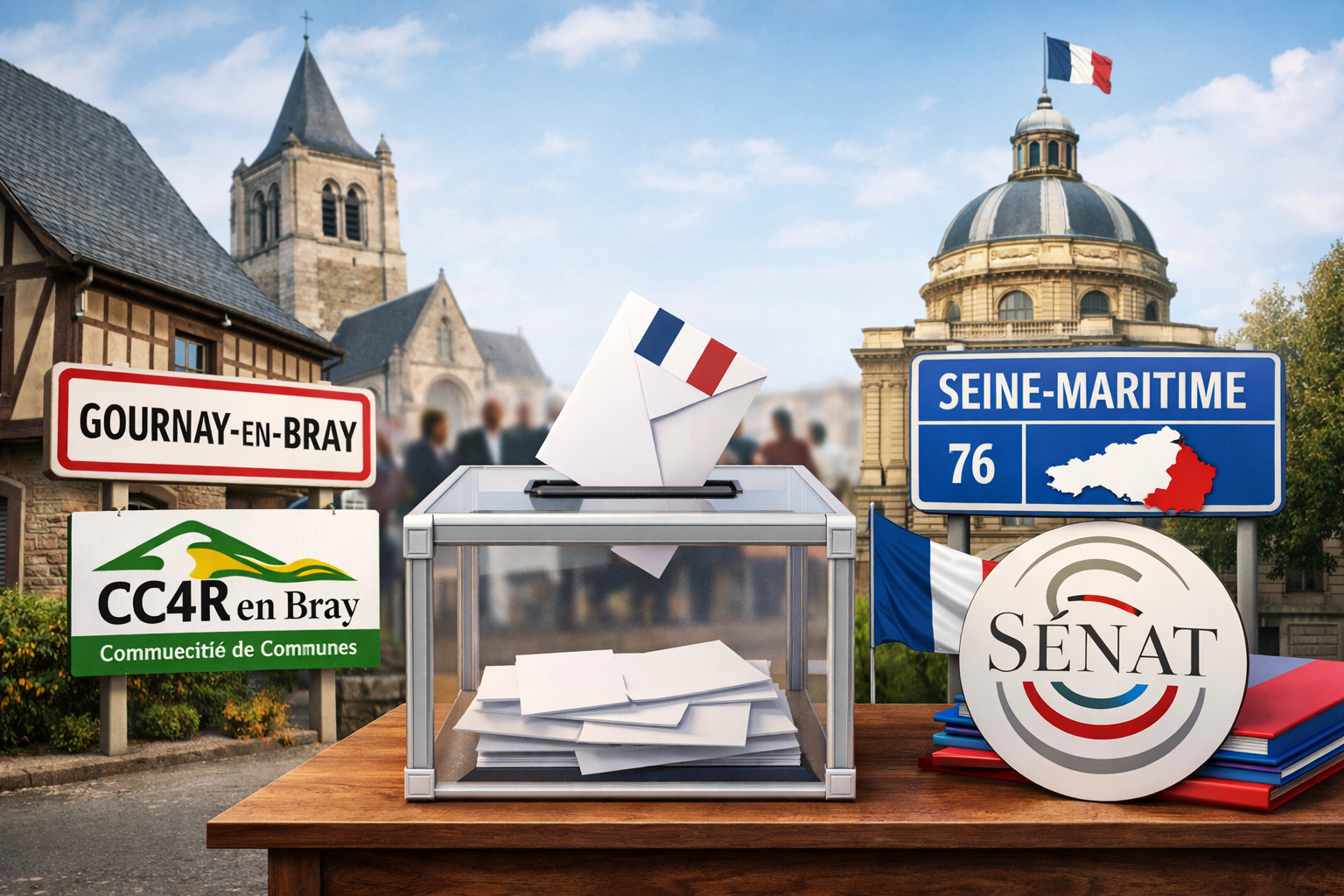 Municipales 2026 : quelles conséquences pour la CC4R en Bray et les sénatoriales en Seine-Maritime ?