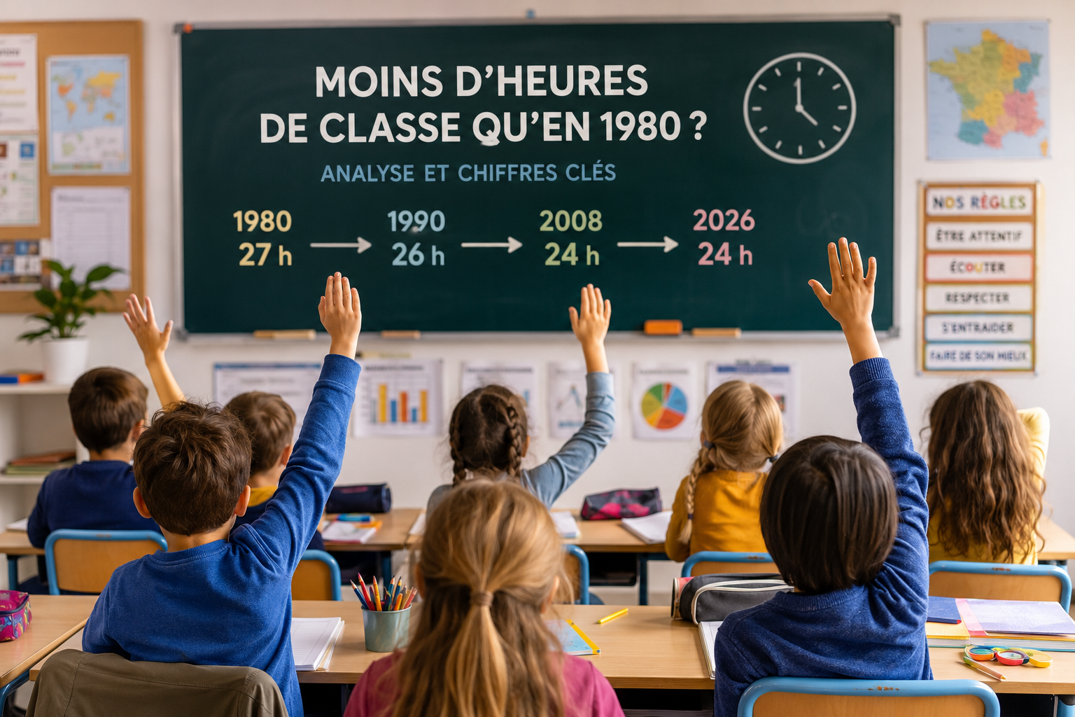 Heures de clase
